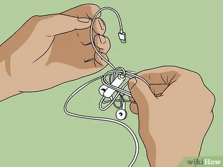 Организация шнуров Шаг 9