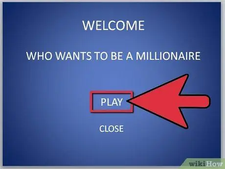 Сделайте игру "кто хочет стать миллионером" с помощью PowerPoint. Шаг 4