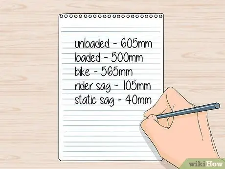 Установить провисание на велосипеде по грязи Шаг 7