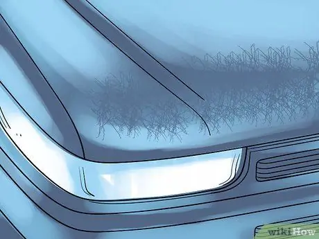 Удаление старую невидимую защитную пленку 3M (прозрачный бюстгальтер) с автомобиля Шаг 1