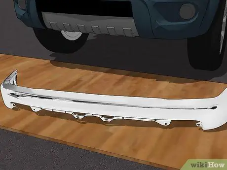 Покрасьте хромированные бамперы, шаг 1