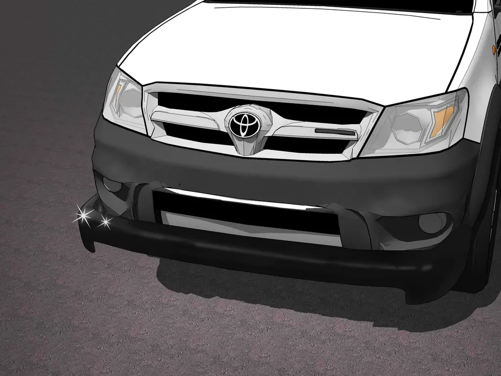 Как красить хромированные бамперы: 15 шагов (с изображениями)