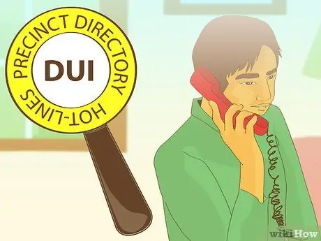 Освободить арестованный автомобиль, использованный кем-то другим в ходе ареста в результате DUI Шаг 1