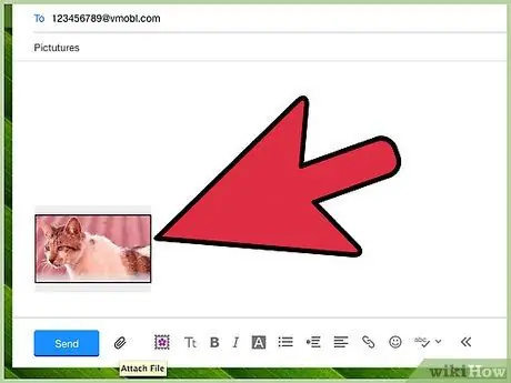 Отправьте изображения с цифровой камеры на телефон с камерой. Шаг 5