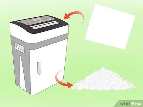Выберите уничтожитель бумаги Шаг 3