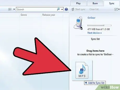 Добавьте музыку в Gogear Vibe Шаг 6