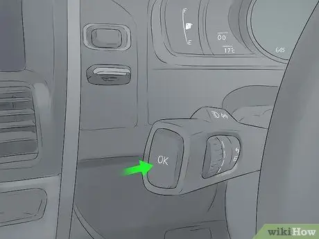 Сброс масляного фонаря Volvo Шаг 3