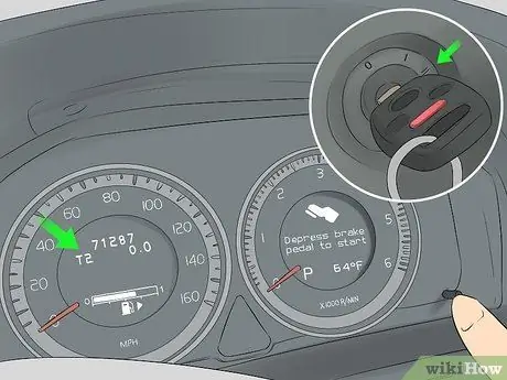 Сброс масляного фонаря Volvo Шаг 5