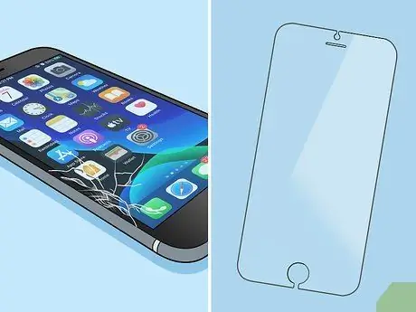 Защитите треснувший экран телефона Шаг 1