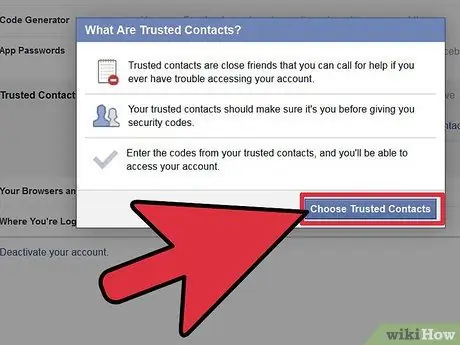 Измените настройки безопасности на Facebook Шаг 8 Измените настройки безопасности на Facebook Шаг 8