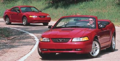 1999 Ford Mustang шасси и двигатели