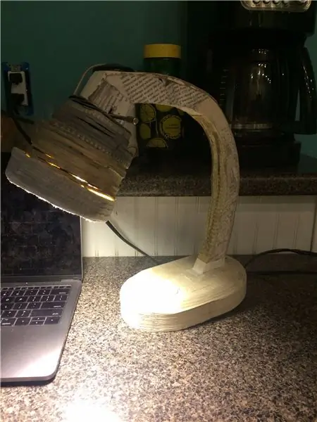 Книжная лампа