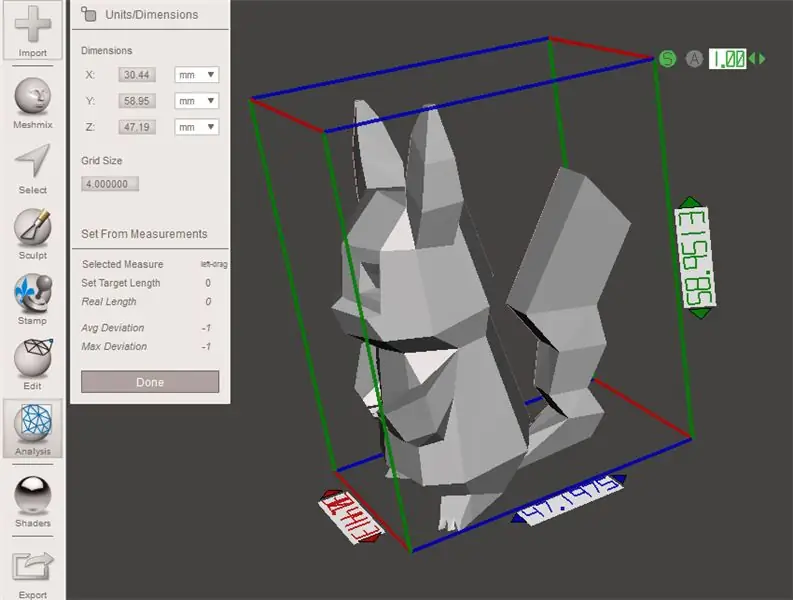 Рабочий процесс Meshmixer Рабочий процесс Meshmixer