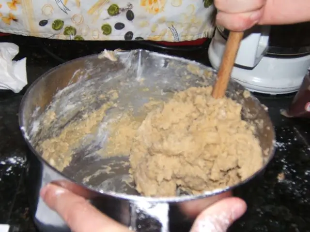 Смешайте муку