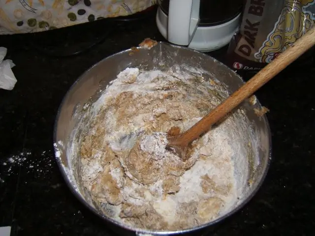 Смешайте муку