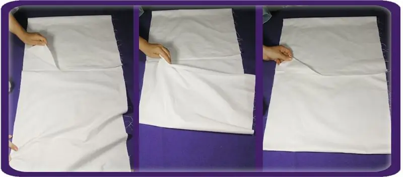 Прикрепите ремни к ткани сумки