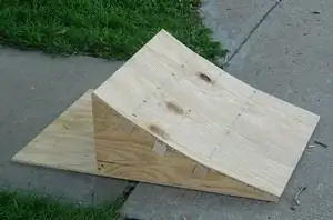 Постройте велосипедную рампу