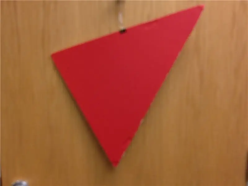 Сбалансируйте форму так, чтобы один край был горизонтальным