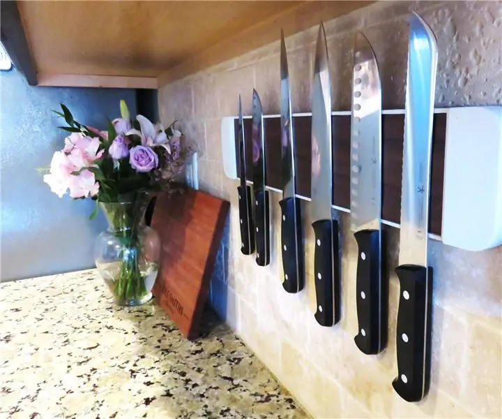 Магнитная стойка для ножей - 3D-печать: 6 шагов (с изображениями)