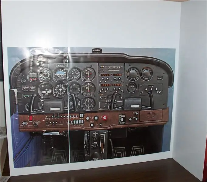 Создайте рабочую панель Cessna 172 Practice Dashboard (только визуальная): 3 шага