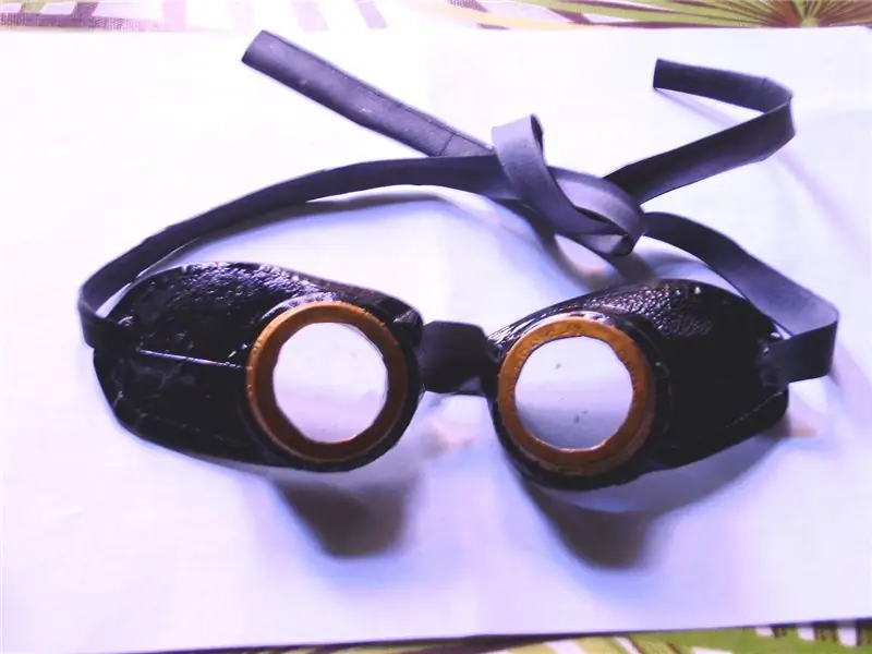 Создайте реалистичные очки дирижабля в стиле стимпанк: 5 шагов (с изображениями)