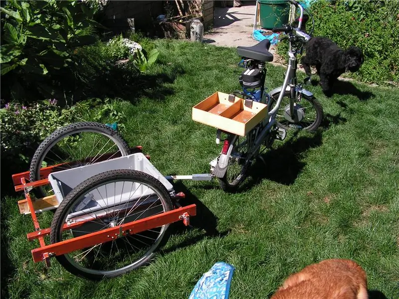 Волнистые ракушки, еще один велосипедный трейлер!: 6 шагов (с изображениями)