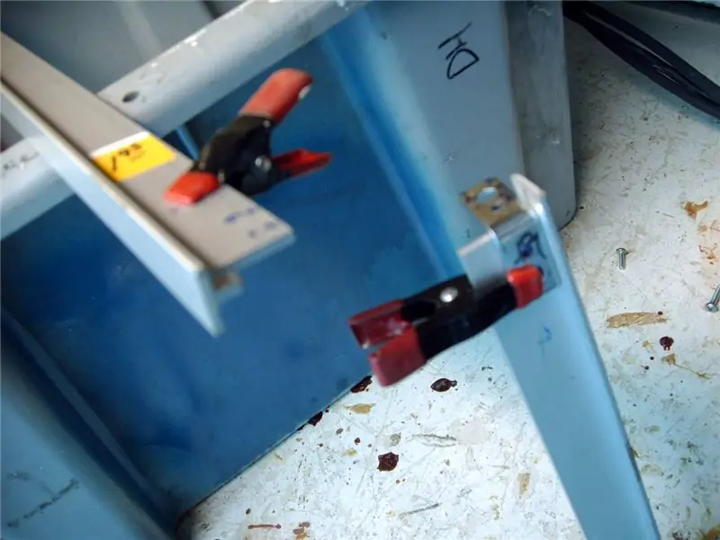 Дополнительная алюминиевая прямоугольная опора