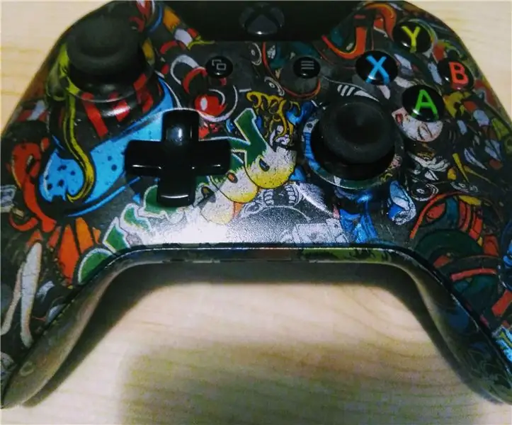 Пользовательский контроллер Hydro Dip для Xbox One: 6 шагов