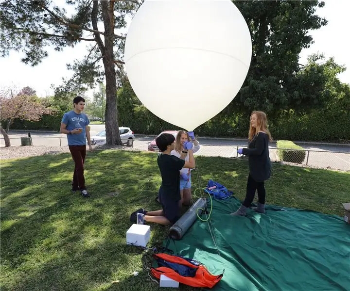 Запуск метеостанции на метеорологическом шаре: 6 шагов