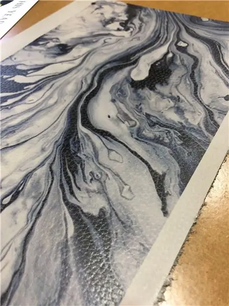 DTG-печать образцов кожи и их лазерная резка