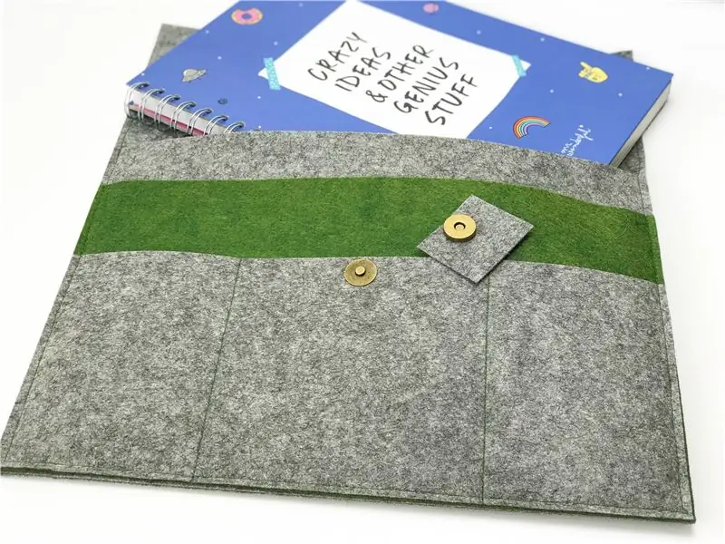 Закрепите и закрепите последнюю часть магнитной застежки