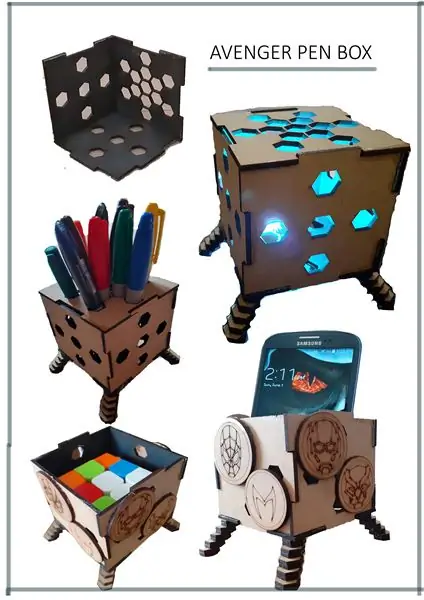 Многофункциональная настольная коробка Avenger