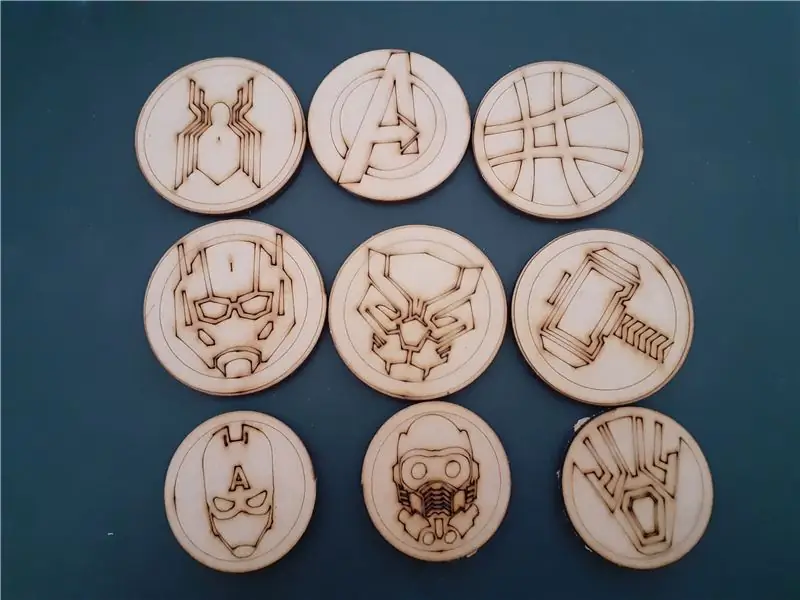 Соберите коробку и опоры