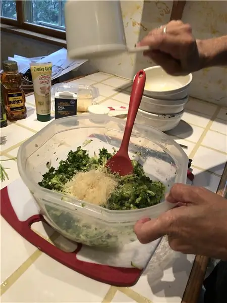 Комбинируйте ингредиенты для оладий