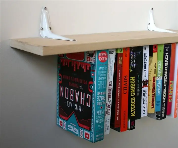 Перевернутая книжная полка: 6 шагов (с изображениями)