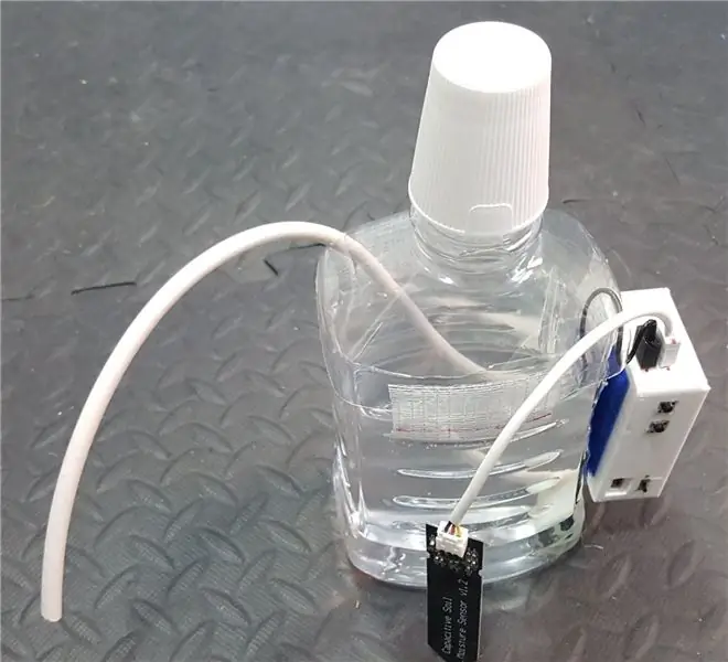 Полив растений на батарейках