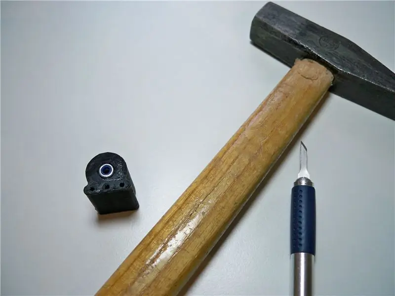 Подготовка распечатанных деталей