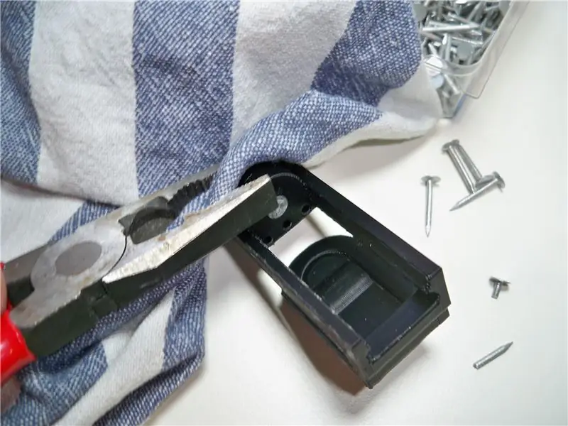 Подготовка распечатанных деталей