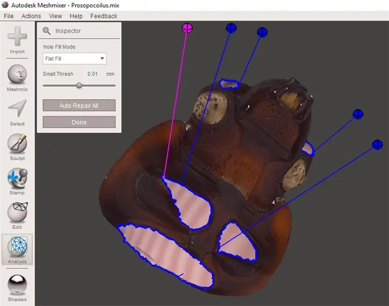 Разделить модель на компоненты