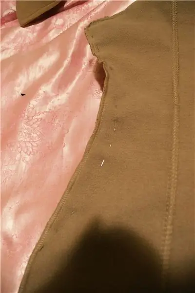 Шов на талии