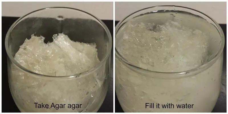 Замочите агар-агар!