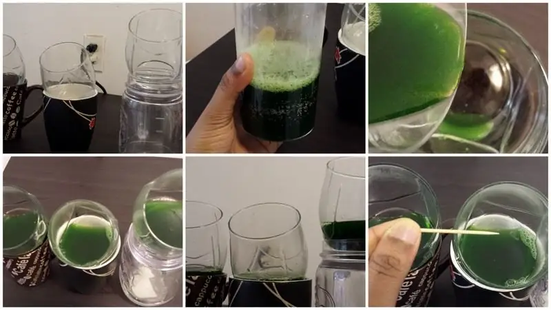 Перелейте в стеклянную тару