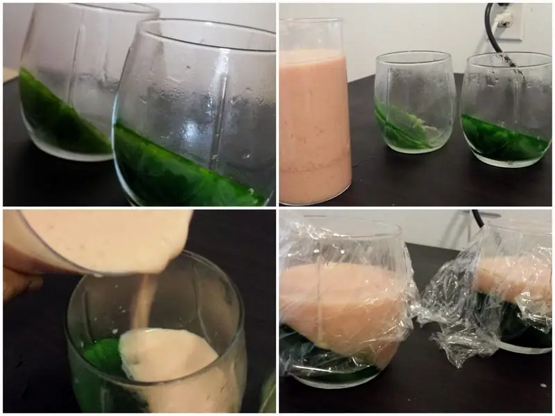 Налейте его на первый слой!