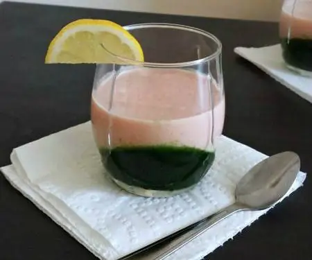 Панна-котта с арбузом и шервиль-геле: 7 шагов