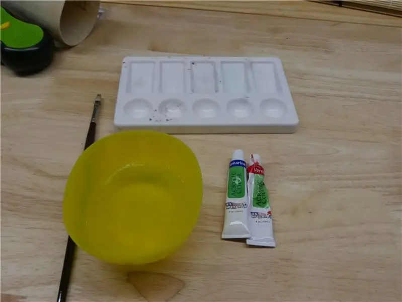 Подготовка краски