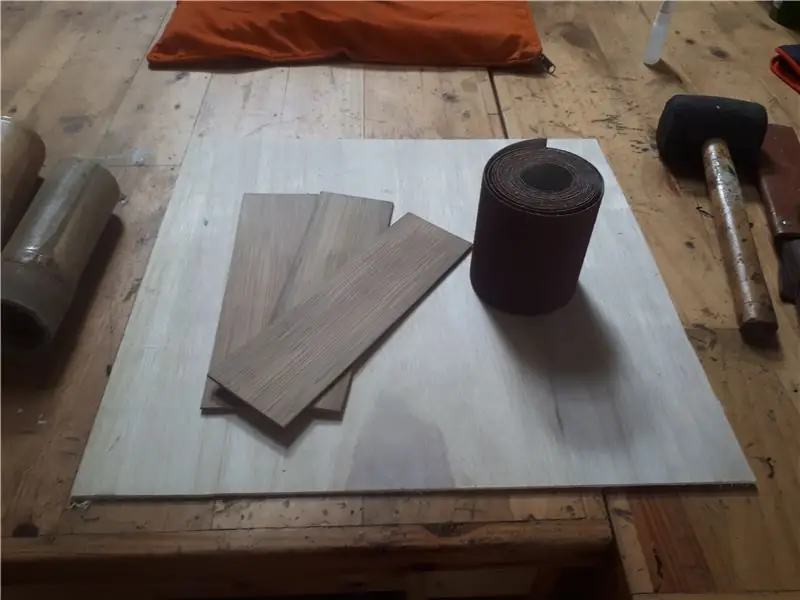 Подготовка материалов: бамбук