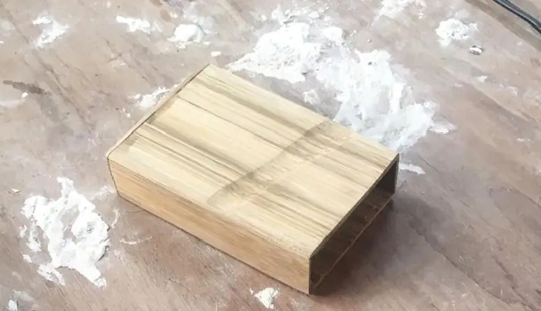 Подготовка материалов: бамбук