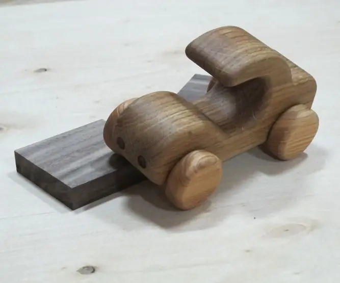 Деревянная машина своими руками: 4 шага