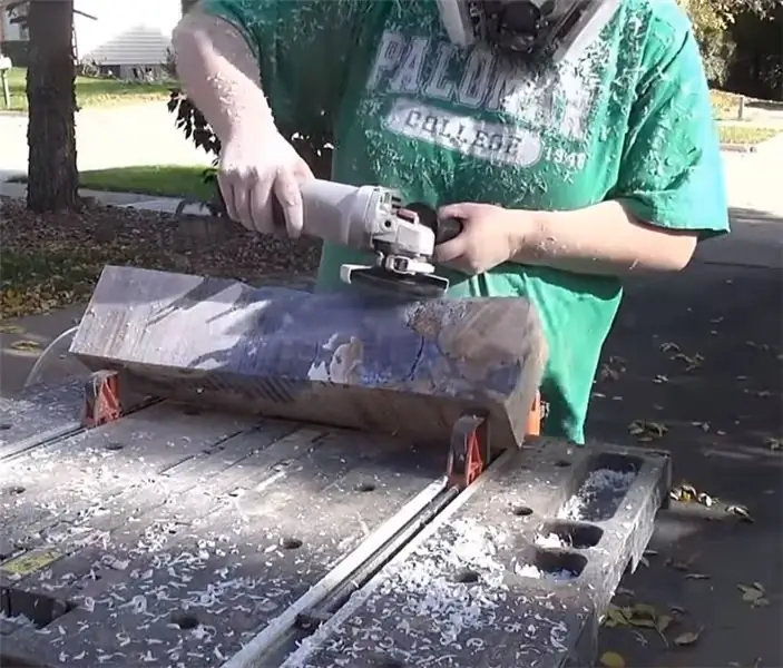 Окончательное формование, шлифовка и фиксация смолой