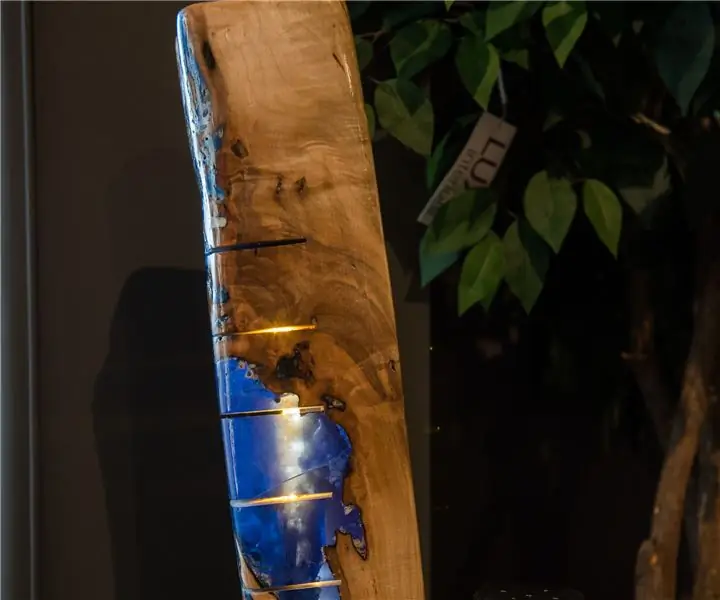 Свет из дерева и смолы: 9 шагов (с изображениями)